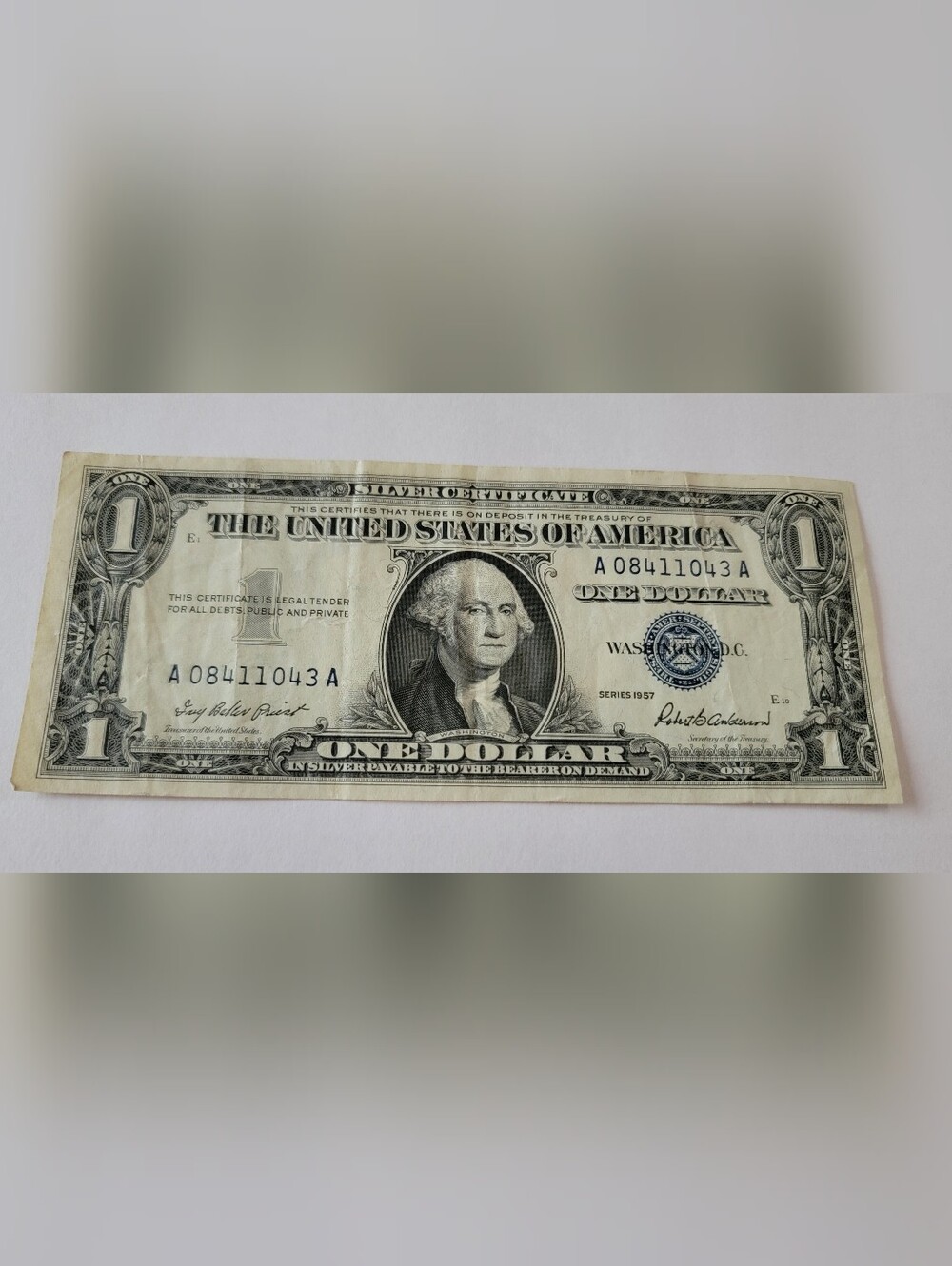 1957 Series $1 Silver Certificate